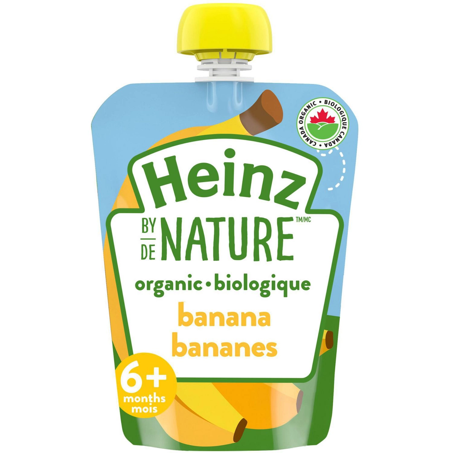 Heinz by Nature Baby Food - Organic Banana Puree 128 ml