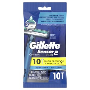Gillette Sensor2 Plus Men’s Disposable Razors