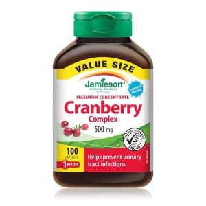 Jamieson Maximum Concentrate Cranberry Complex 500 mg 100 Capsules 500 mg