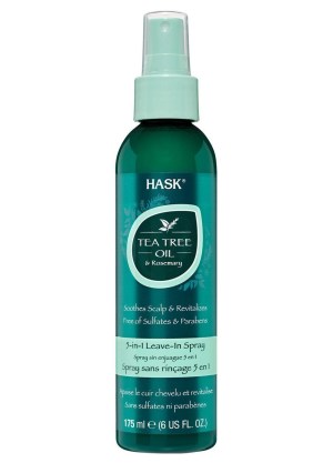 Hask Tea Tree Oil & Rosemary Invigorating 5-in-1 Leave-In Spray 175 ml