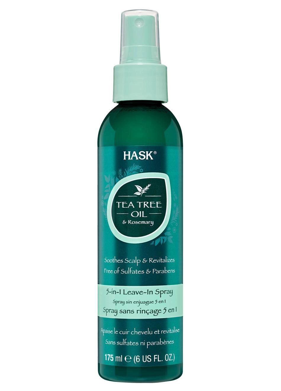 Hask Tea Tree Oil & Rosemary Invigorating 5-in-1 Leave-In Spray 175 ml