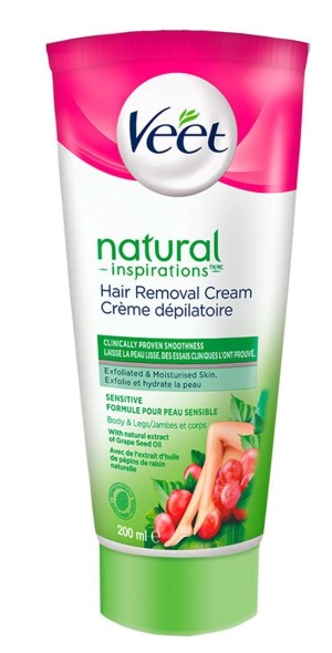 Veet Natural Inspirations Hair Removal Cream 200 ml