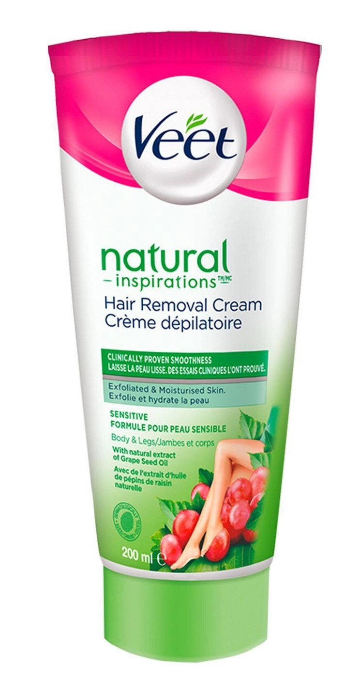 Veet Natural Inspirations Hair Removal Cream 200 ml