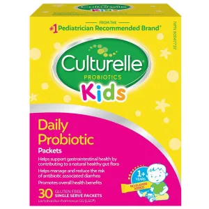 Culturelle Kids Daily Probiotic 30 Single Serve Packets