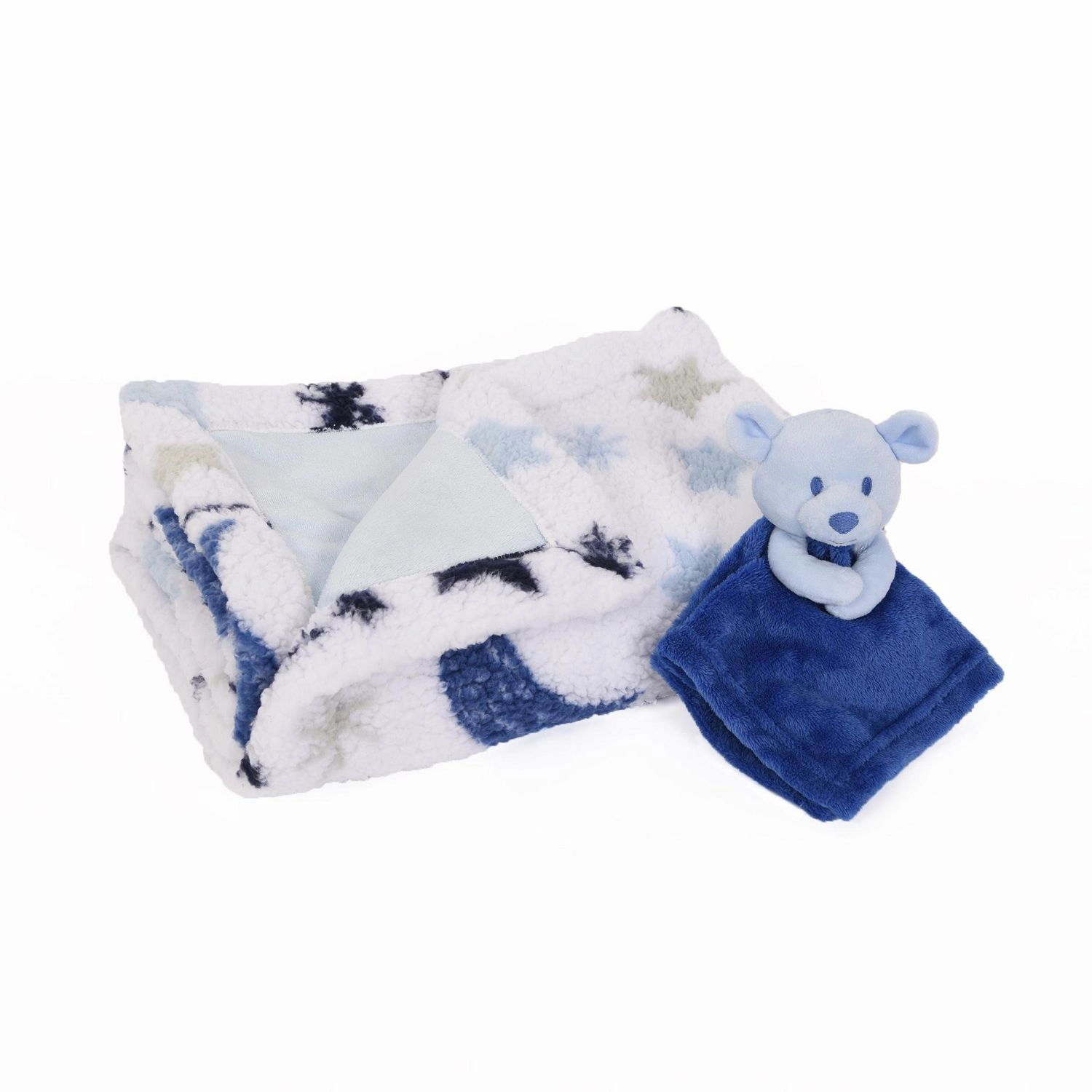 George Baby Blanket with Security Blanket
