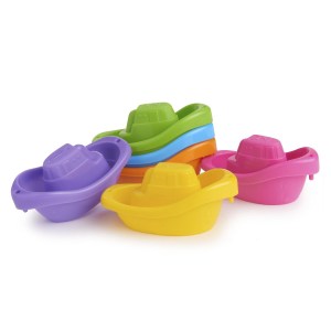 MUNCHKIN Little Boat Trains Bath Toys