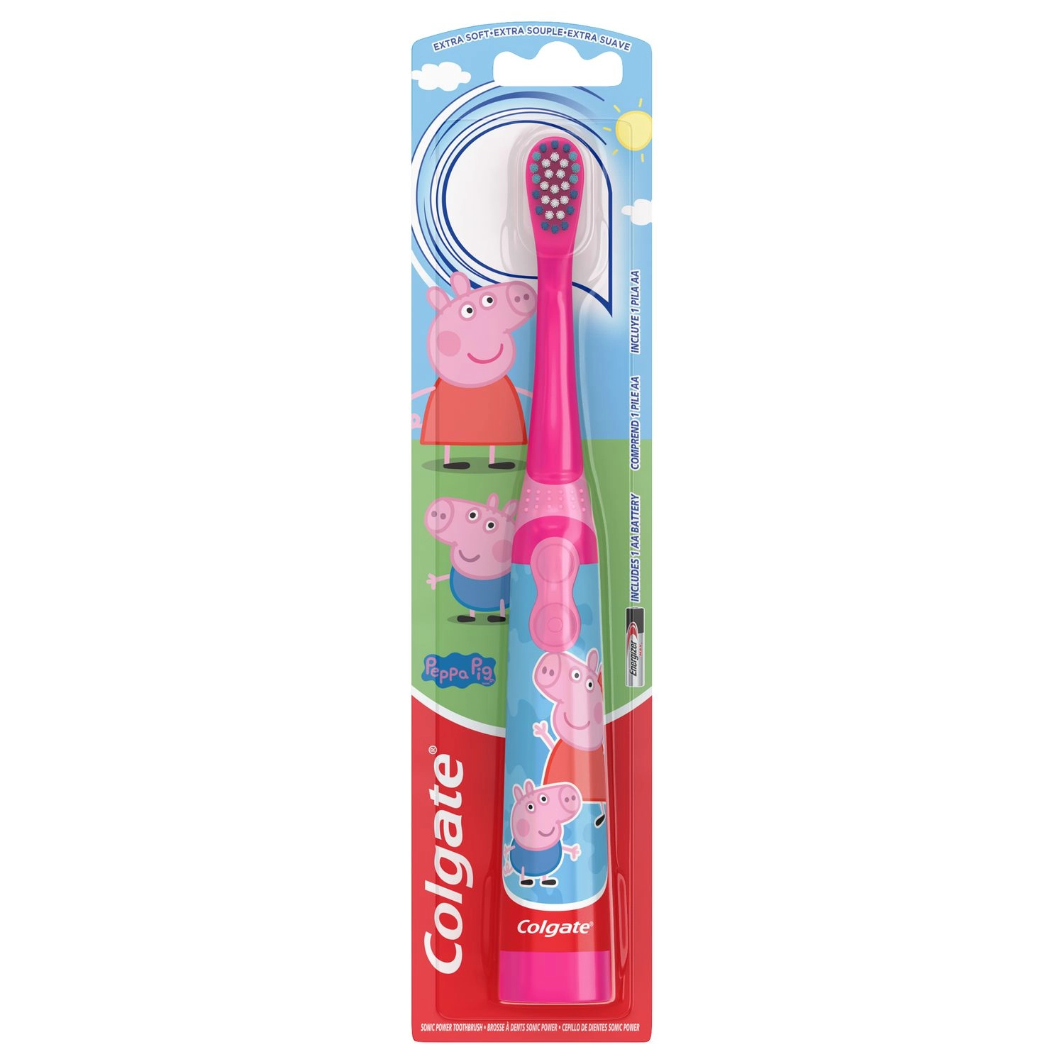 Colgate Kids Battery Powered Toothbrush, Peppa Pig