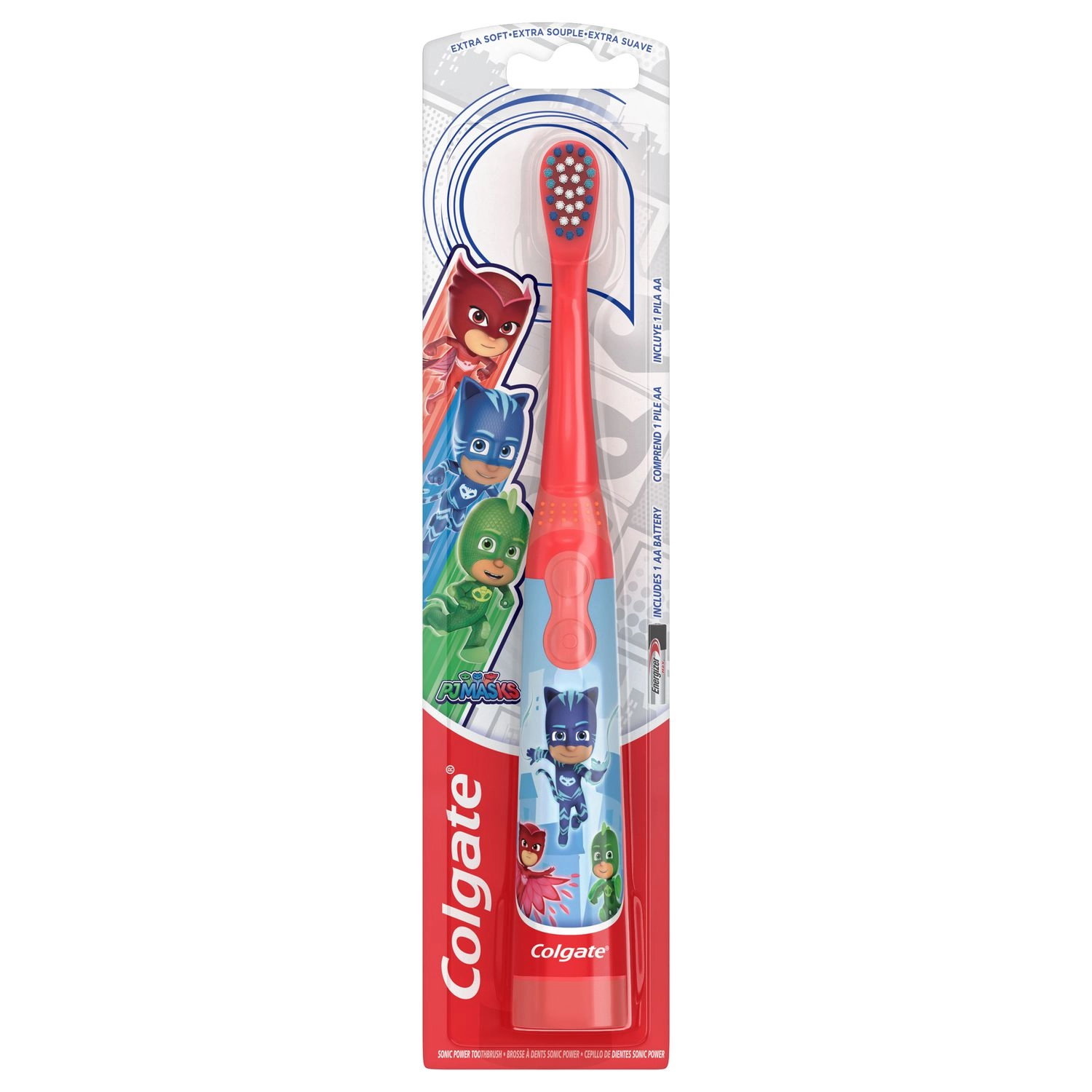 Colgate Kids Battery Powered Toothbrush, PJ Masks