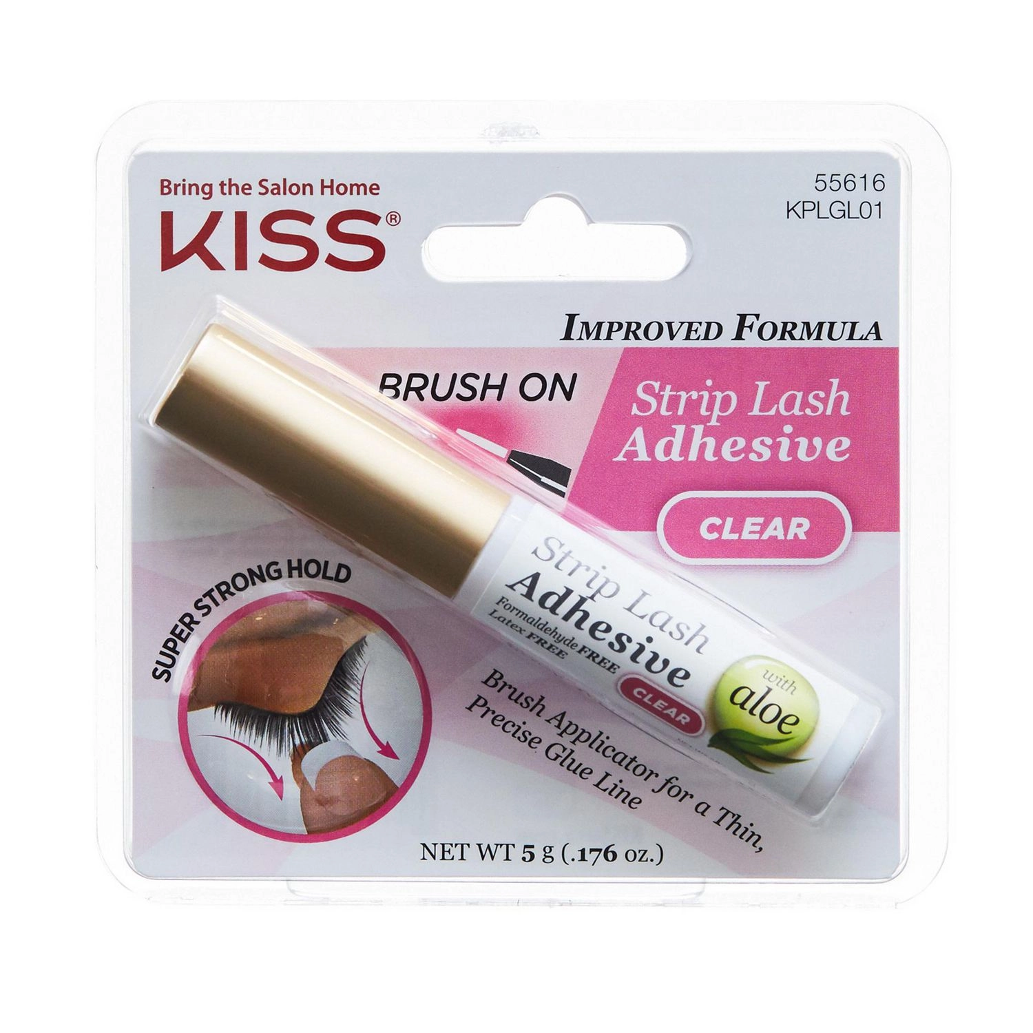 Kiss Strip Lash Adhesive - Clear 5 g