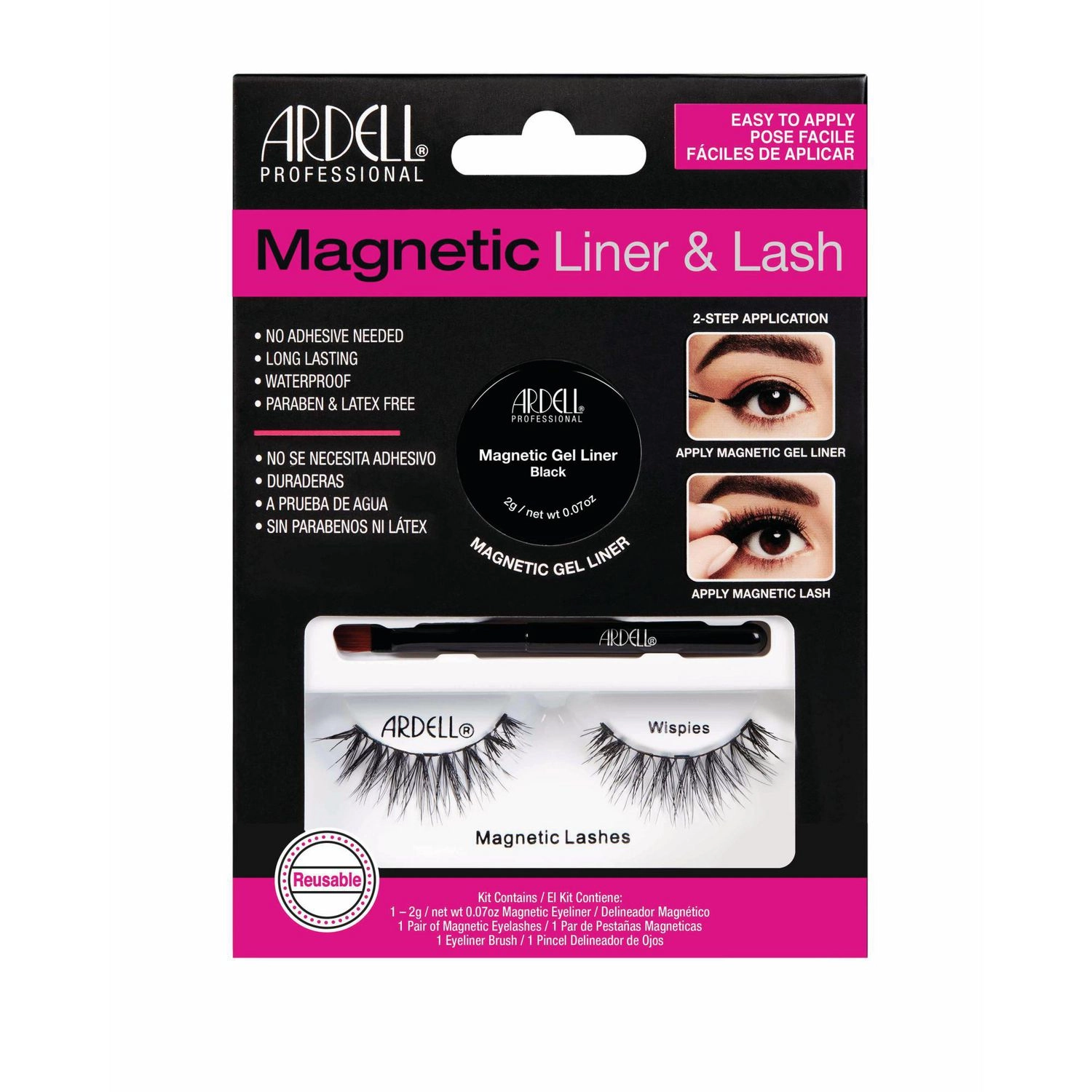 Ardell Magnetic Lash & Liner Wispies 2g