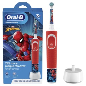 Oral-B Kids Electric Toothbrush featuring Marvel's Spiderman