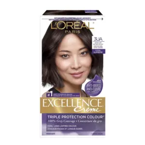 L'Oreal Paris Excellence CrÃ¨me Cool Supreme 3UA Ultra Ash Natural Black