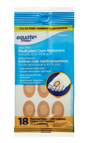 Equate Ultra Thin Medicated Corn Removers - Value Size
