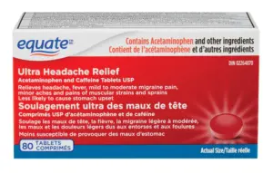 Equate Ultra Headache Relief 80 tablets