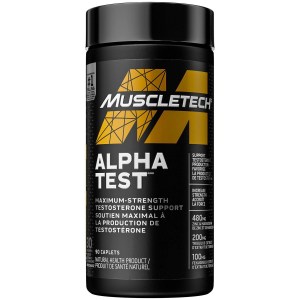 Alphatest Testosterone Booster for Men 90 CAPLETS