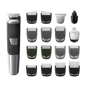 Philips Multigroomer Series 5000 Cordless with 17 Trimming Accessories and Storage Bag
