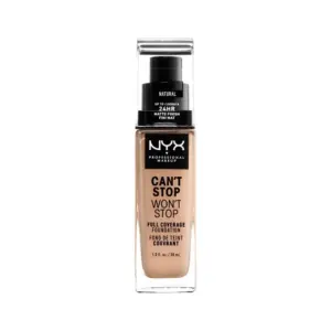 NYX Professional Makeup Can't Stop Won't Stop Full Coverage Foundation 30 mL