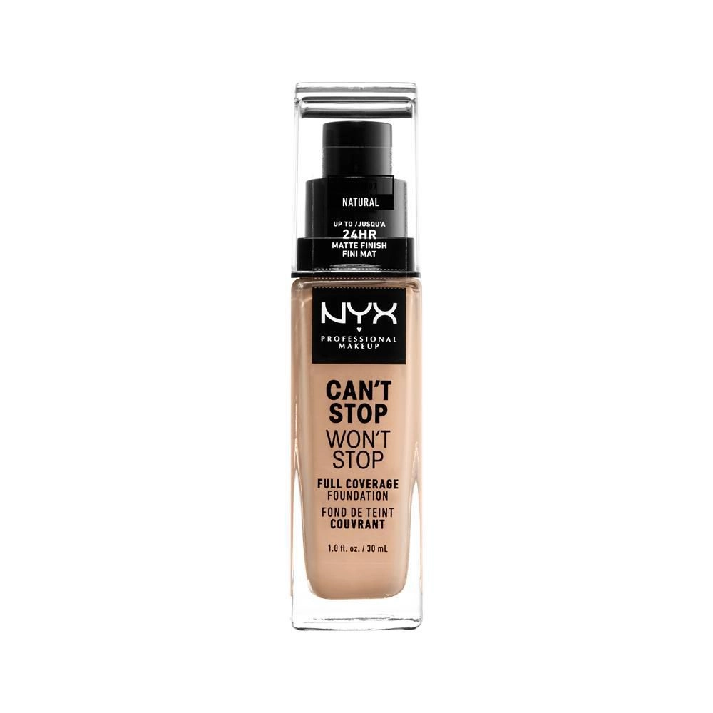 NYX Professional Makeup Can't Stop Won't Stop Full Coverage Foundation 30 mL