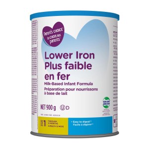 Parent's Choice Lower Iron, Non-GMO Infant Formula, 900 g 900 g