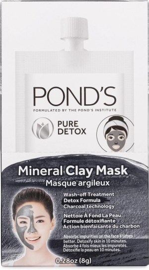 Pond's Pure Detox Mineral Clay Mask 8g