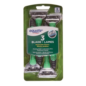 Equate Triple Blade Disposable Razors for Men