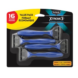Schick Xtreme3 Mens Refresh Disposable Razor, Value Pack