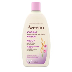 Aveeno Soothing Camellia Body Wash with Prebiotic Oat, 532mL 532 mL