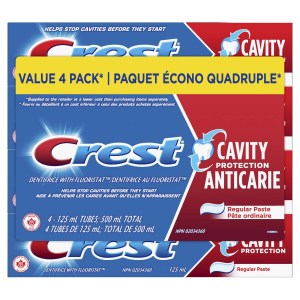 Crest Cavity Protection Toothpaste 4x125 mL