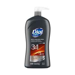 Dial Men 3-in-1 Ultimate Clean Body+Hair+Face Wash, 946mL 946 mL