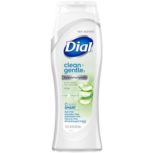 Dial Clean + Gentle Body Wash, Aloe, 473mL 473 mL