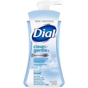 Dial Clean+Gentle Fragrance Free Foaming Hand Wash 221 mL