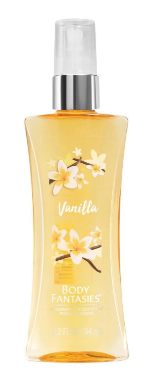 Body Fantasies Vanilla Fragrance Body Spray 94mL