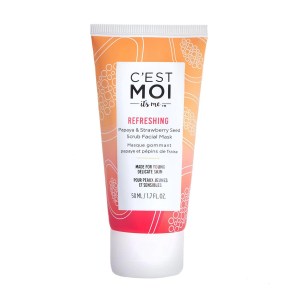 C'est Moi Refreshing Papaya & Strawberry Seed Facial Mask - 1.7oz 50 ML