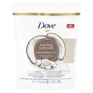 Dove Coconut & Cocoa Foaming Bath Salts 793 g