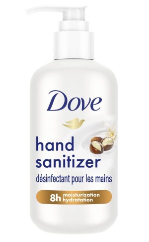 Dove Shea Butter and Warm Vanilla Hand Sanitizer