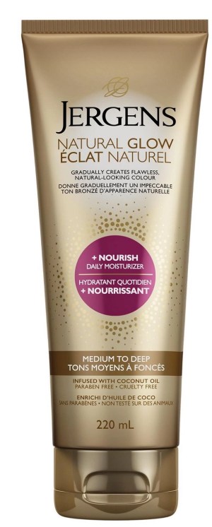 JERGENS Natural Glow +Nourish Daily Moisturizer 220 mL