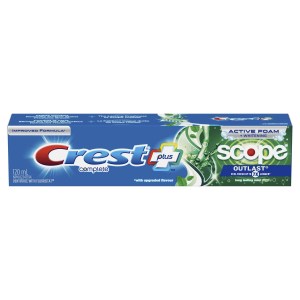 Crest Complete Whitening Plus Scope Outlast Toothpaste 120 mL