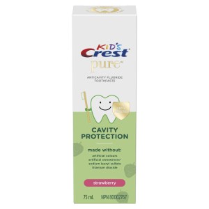 Crest Pure Cavity Protection Kids Toothpaste with Fluoride 75 mL