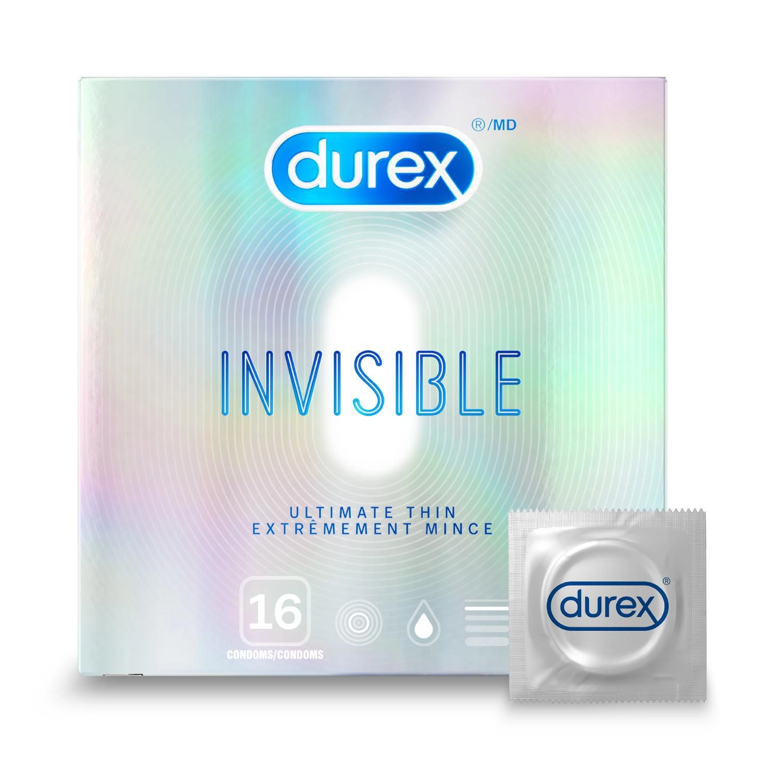 Durex Invisible Ultimate Thin Condoms
