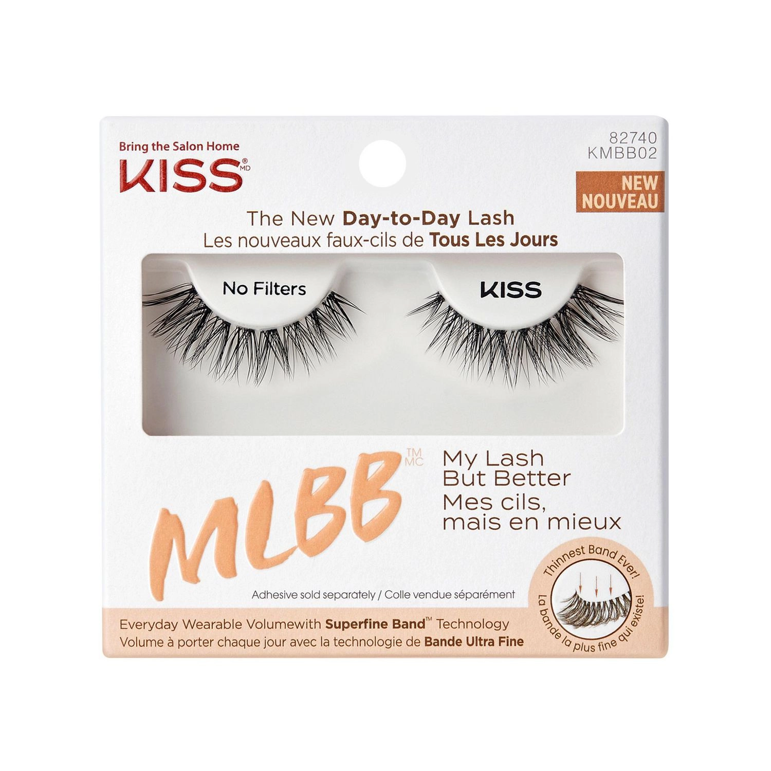 KISS MLBB Lashes - No Filters