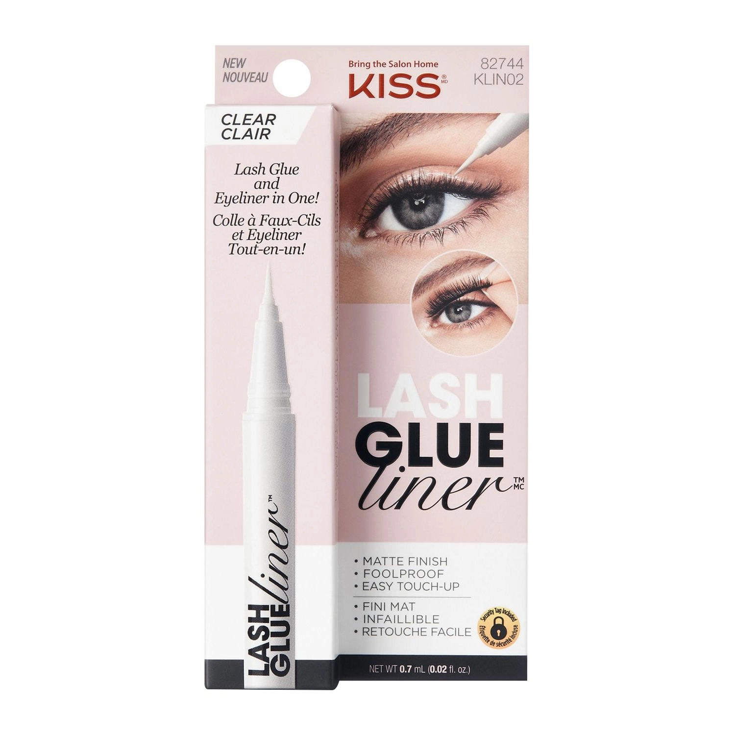 Kiss Glue Liner - Clear 0.7 mL