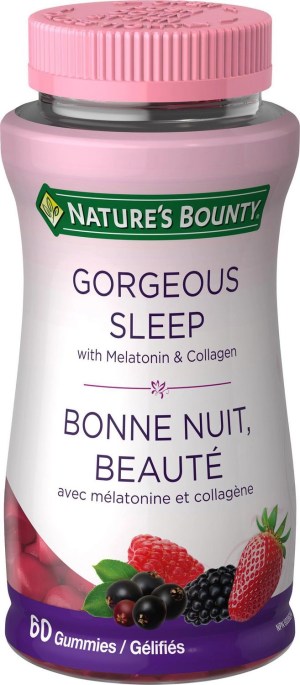 Nature's Bounty Gorgeous Sleep with Melatonin & Collagen Gummies