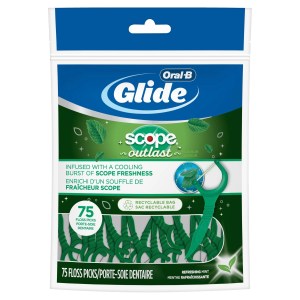 Glide Complete with Scope Outlast Floss Picks