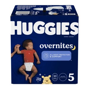 HUGGIES OverNites Diapers 50 Count