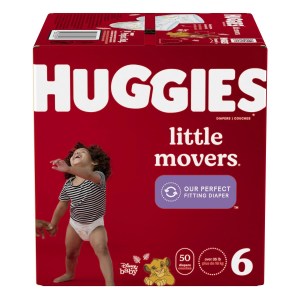 HUGGIES Little Movers Baby Diapers 50 Count