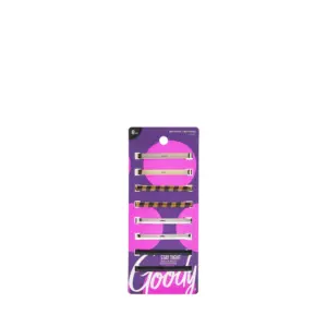 Goody Classics Barrettes, Metal Hair Barrette Clips, 8 Ct