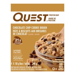 Quest Chocolate Chip Cookie Dough Protein Bar 240g