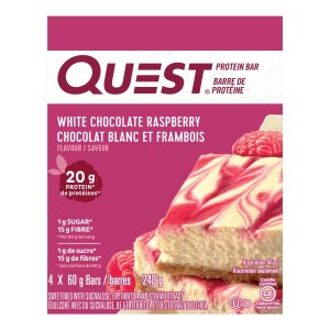 Quest White Chocolate Raspberry Protein Bar 240g