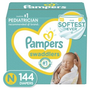 Pampers Swaddlers Diapers 144 Count