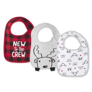 Canadiana Infants' Unisex Organic Cotton Bib 3-Pack